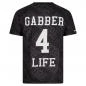 Preview: 100% Hardcore Sport-T-Shirt "Gabber 4 Life" (Soccer shirt)
