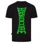 Preview: 100% Hardcore T-Shirt "Vertical" Schwarz-Gruen