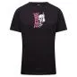 Preview: 100_procent_hardcore_damen_tshirt_schwarz_pink_hinten