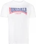 Mobile Preview: Lonsdale T-Shirt "Two Tone" weiss