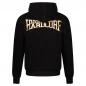 Preview: 100-procent-hardcore-hooded-zipper-essential-black-gold-back