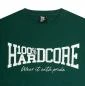 Preview: 100% Hardcore T-Shirt "Essential" gruen detail