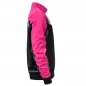 Preview: 100% Hardcore Trainingsjacke Authentic black/pink (Unisex)