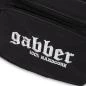 Preview: 100% Hardcore Gürteltasche "Gabber" schwarz/weiss