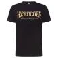 Preview: 100_procent_hardcore_woman_tshirt_black_gold_front