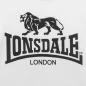 Preview: Lonsdale Logo Gots weiss