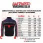 Preview: Australian Trainingsjacke "all over" red-berry / schwarz