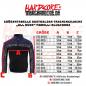 Preview: Australian Trainingsjacke "all over" - rot/schwarz
