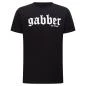 Preview: Gabber T-shirt schwarz
