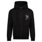 Preview: 100% Hardcore Hooded Zipper "Negative" Schwarz