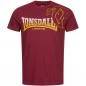 Preview: Lonsdale T-Shirt "Melplash" black oxblood