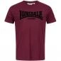 Mobile Preview: Lonsdale T-Shirt "one tone" oxblood/schwarz