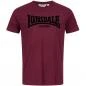 Preview: Lonsdale T-Shirt "one tone" oxblood/black