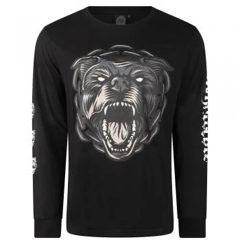 hardcore longsleeve rottweiler rueckseite