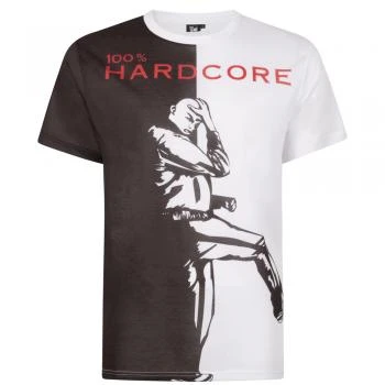 100% Hardcore T-Shirt "Hardface"front