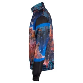 100% Hardcore Trainingsjacke "into space" blau