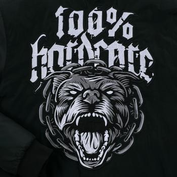 100% Hardcore Bomberjacke "Rottweiler" (S)