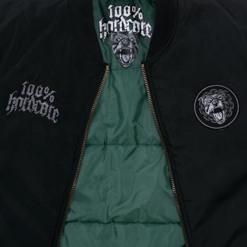 100% Hardcore Bomberjacke "Rottweiler" (S)