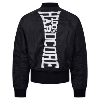 Preview: 100% Hardcore Bomberjacke "Vertical" Schwarz