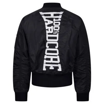 100% Hardcore Bomberjacke "Vertical" Schwarz