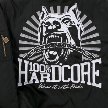 100_prozent_hardcore_bomberjacke_classic_logo