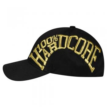 100% Hardcore Cap "Essential" schwarz/gold