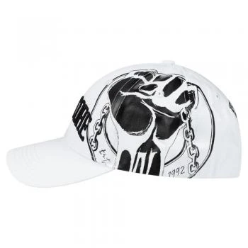 100% Hardcore Cap "Raise Your Fist" weiss
