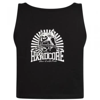 100% Hardcore Croptop "Classic" Front