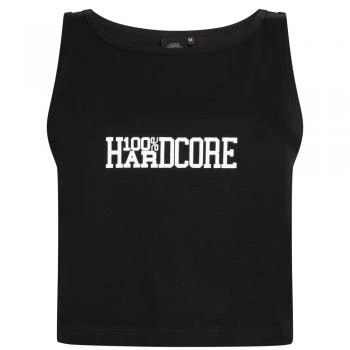 100% Hardcore Croptop "Classic" Rueckseite