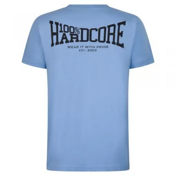100% Hardcore T-shirt "Established" blau