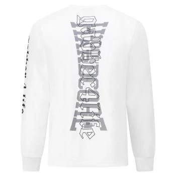 100% Hardcore Longsleeve "G4L" - weiss