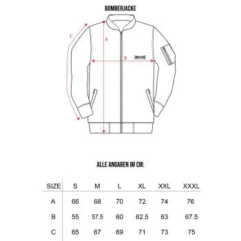 100% Hardcore Bomberjacke "Circle Pit" (4XL)