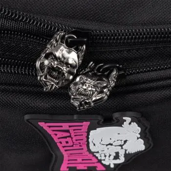 100% Hardcore Gürteltasche "Branded Rage" schwarz/pink