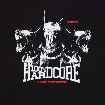 100% Hardcore Hooded Zipper "Hellhound" (2XL/3XL)