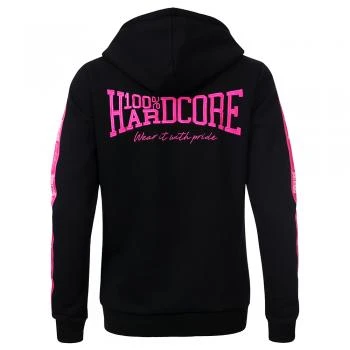 100% Hardcore Lady Kapuzenjacke "The Brand" pink