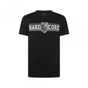 100% Hardcore T-Shirt "Oldschool" Front