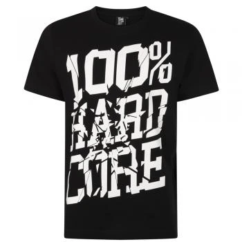 100% Hardcore T-Shirt "Raw" vorderseite