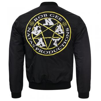 100% Hardcore & Rob Gee Bomberjacke "Natas" (S)