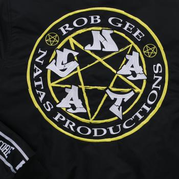 100% Hardcore & Rob Gee Bomberjacke "Natas" (S)
