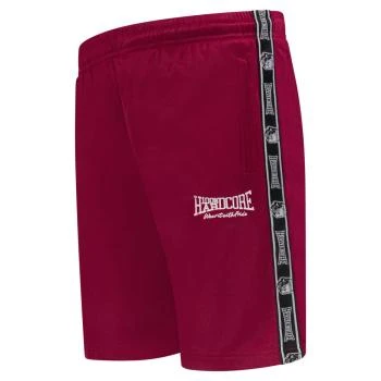 100_procent_hardcore_shorts_red_front
