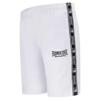 100_procent_hardcore_shorts_white_front