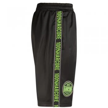100% Hardcore Shorts "Unity" schwarz/gruen