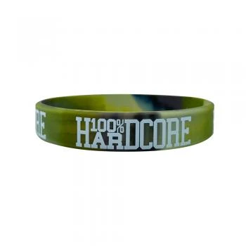 100% Hardcore Silicon Wristband "Camou"