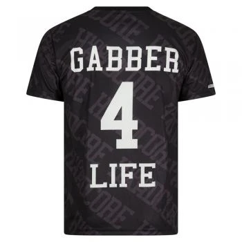 100% Hardcore Sport-T-Shirt "Gabber 4 Life" (soccer shirt)