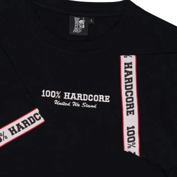 100% Hardcore T-Shirt "baseline" detail