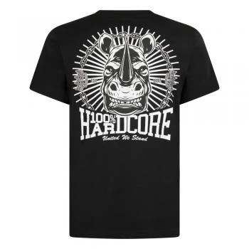 100% Hardcore T-Shirt "Rhino" vorderseite