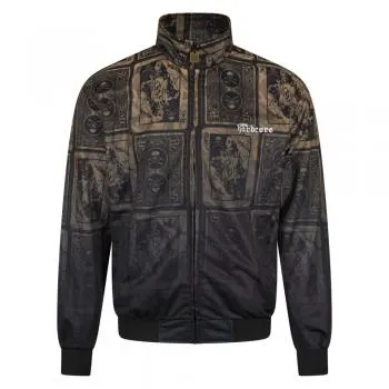 100% Hardcore Trackjacket "Gabber Ace" gold (3XL)