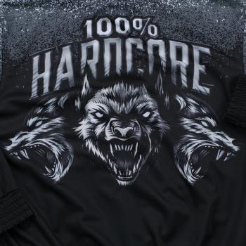 100% Hardcore Trainingsjacke "Wolfpack" schwarz
