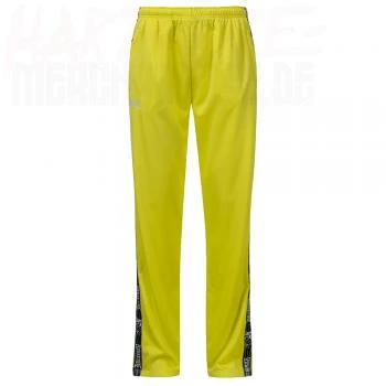 100% Hardcore Trackpants Taped Yellow (Unisex) Front