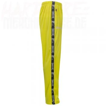 100% Hardcore Trackpants Taped Yellow (Unisex) side